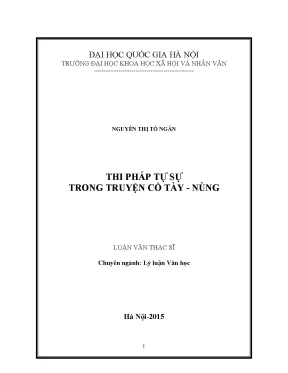 Luận văn thạc sĩ ussh thi pháp tự sự trong truyện cổ tày nùng luận văn ths văn học 60 22 01 20