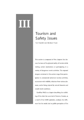 Tourism security and safety from theory to practice first edition part 2