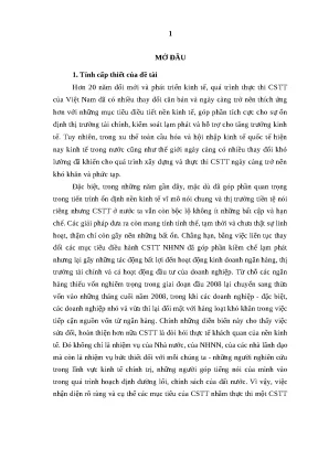 Luận văn ths kinh tế chính trị thực thi chính sách tiền tệ của việt nam hiện nay