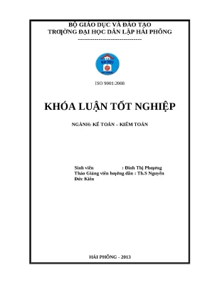 Luận văn hoàn thiện tổ chức kế toán chi phí sản xuất và tính giá thành sản phẩm tại công ty trách nhiệm hữu hạn lan phố