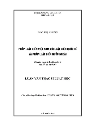 Luận văn thạc sĩ vnu ls pháp luật biển việt nam với luật biển quốc tế và pháp luật biển nước ngoài 07