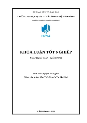 Luận văn hoàn thiện công tác kế toán vốn bằng tiền tại công ty cổ phần minh cường2