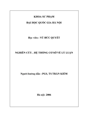Luận văn thạc sĩ vnu ued các biện pháp quản lý công tác bồi dưỡng nghiệp vụ sư phạm cho giáo viên trung học cơ sở của phòng giáo dục và đào tạo huyện thanh miện tỉnh hải dương