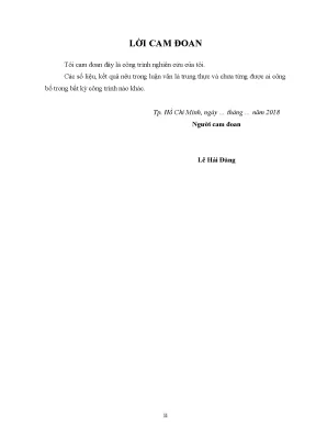 Luận văn thạc sĩ xác định trạng tái vận hành lưới điện phân phối có chi phí bé nhất bằng giải thuật tái cấu hình lưới