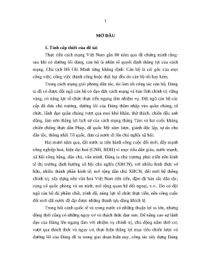 Luận văn ths khct xây dựng đội ngũ bí thư đảng uỷ cấp xã của tỉnh bạc liêu trong giai đoạn hiện nay