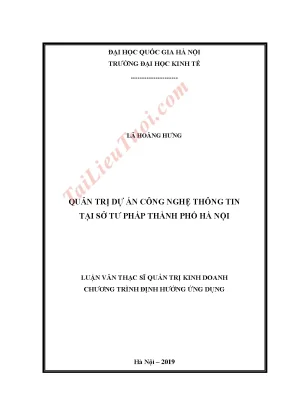 Quản lý dự án công nghệ