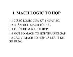 Mạch logic tổng hợp