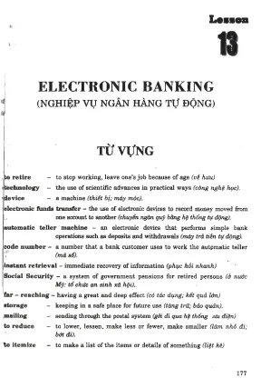 Tiếng anh trong tài chánh ngân hàng phần 2