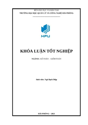 Luận văn hoàn thiện công tác kế toán thanh toán với người mua người bán tại công ty cổ phần vận tải ô tô số 1