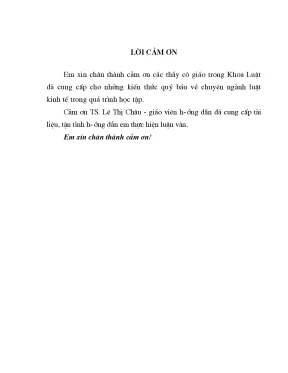 Luận văn thạc sĩ mô hình công ty mẹ công ty con thực trạng pháp luật và giải pháp hoàn thiện