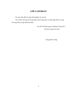 Luận văn thạc sĩ nghiên cứu sự ảnh hưởng của lực trọng trường đến hiệu quả truyền nhiệt của thiết bị ngưng tụ ống micro