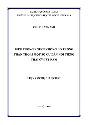Luận văn thạc sĩ ussh biểu tượng người khổng lồ trong thần thoại một số cư dân nói tiếng thái ở việt nam