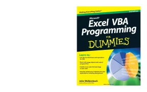 Excel ® vba programming for dummies 2nd edition
