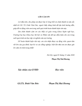 Luận văn thạc sĩ ussh ngôn ngữ hội thoại của các nhân vật trong truyện kiều