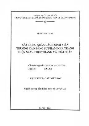 Luận văn thạc sĩ ussh khảo sát phương thức trực tiếp biểu hiện hành động cầu khiến trong tiếng việt liên hệ với tiếng hán qua một số tác phẩm văn học