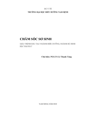Chăm sóc sơ sinh