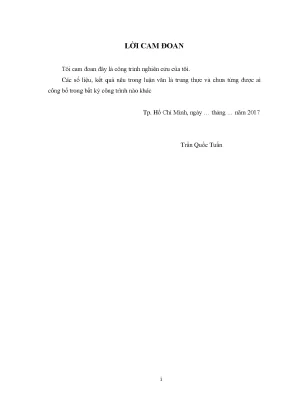 Luận văn thạc sĩ nghiên cứu hệ thống điện mặt trời làm việc trong điều kiện có bóng che tức thời không đồng đều