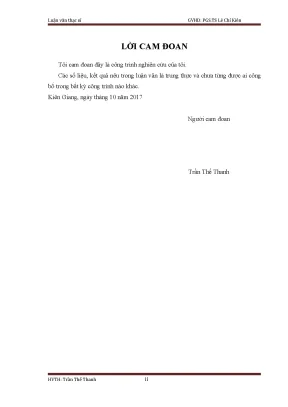 Luận văn thạc sĩ nghiên cứu hệ thống phát điện từ phế thải nông nghiệp cây lúa tỉnh kiên giang