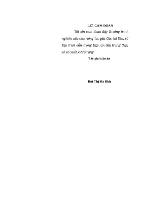 Luận án tiến sĩ file word quản lý hoạt động thực tập tốt nghiệp của sinh viên ở các trường cao đẳng y dược theo định hướng phát triển năng lực thực hiện