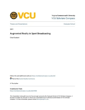 Augmented reality in sport broadcasting