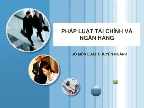 Pháp luật tài chính và ngân hàng