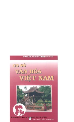 Giáo trình cơ sở văn hóa việt nam trần ngọc thêm