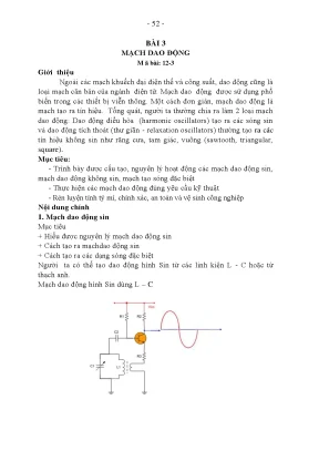 Giáo trình vi mạch tương tự nghề điện tử công nghiệp cđtc phần 2 trường cao đẳng nghề đồng tháp